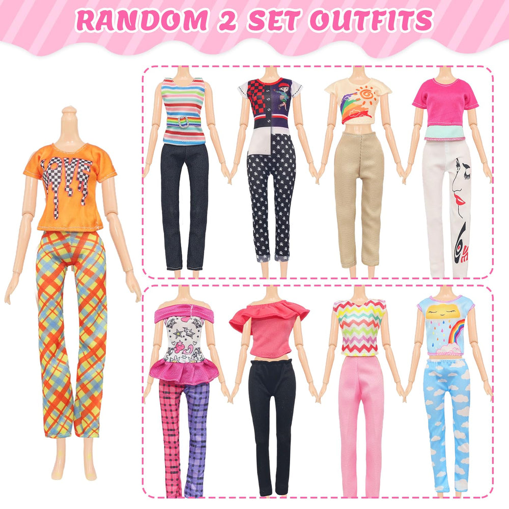 UNICORN ELEMENT two pants for varied doll wardrobes.