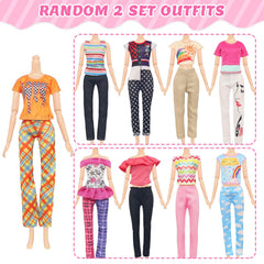 UNICORN ELEMENT two pants for varied doll wardrobes.