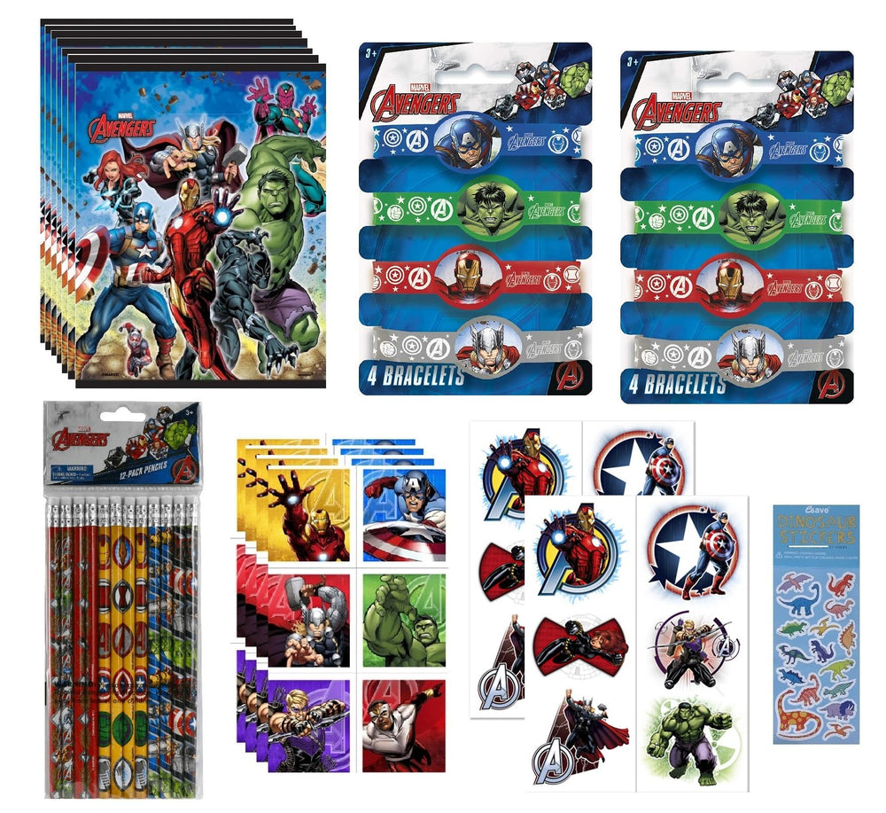 Unique Avengers party favors simplify setup and guest rewards.