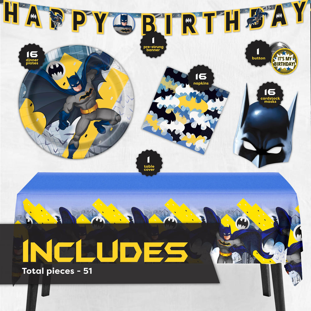 Unique Batman table cover 54x84 inches protects surfaces