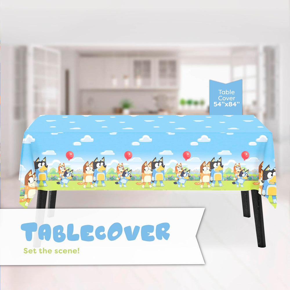 Unique Bluey napkins brighten the table and simplify cleanup after snacks.