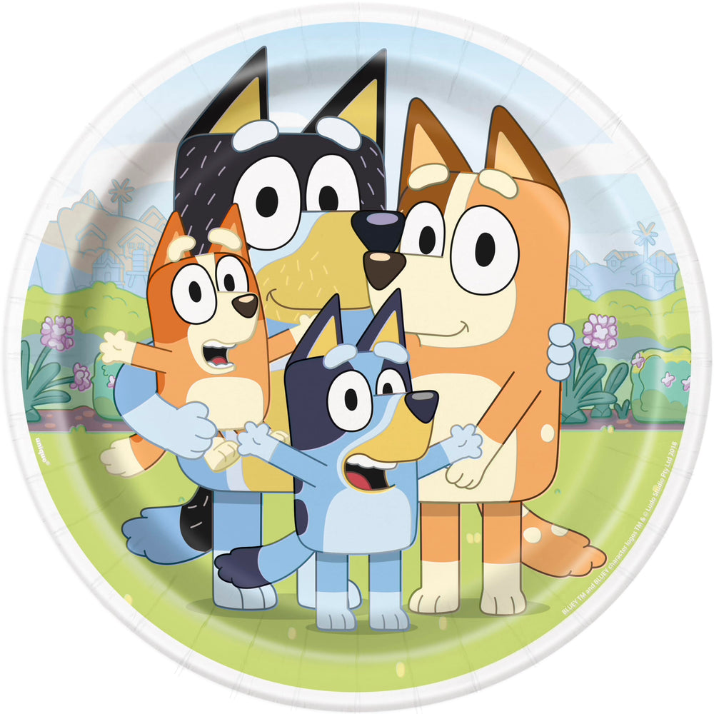 Unique Bluey Happy Birthday sticker for gift decoration.
