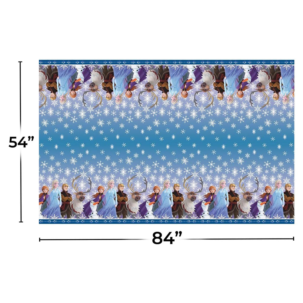 Unique Disney Frozen 2 border scene protects surfaces during celebrations.