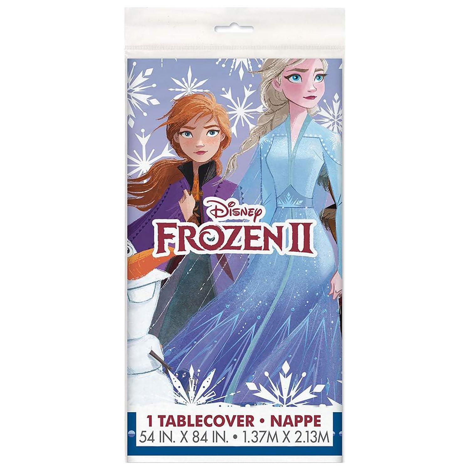 Disposable table cover for quick cleanup after celebrations.