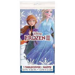 Disposable table cover for quick cleanup after celebrations.