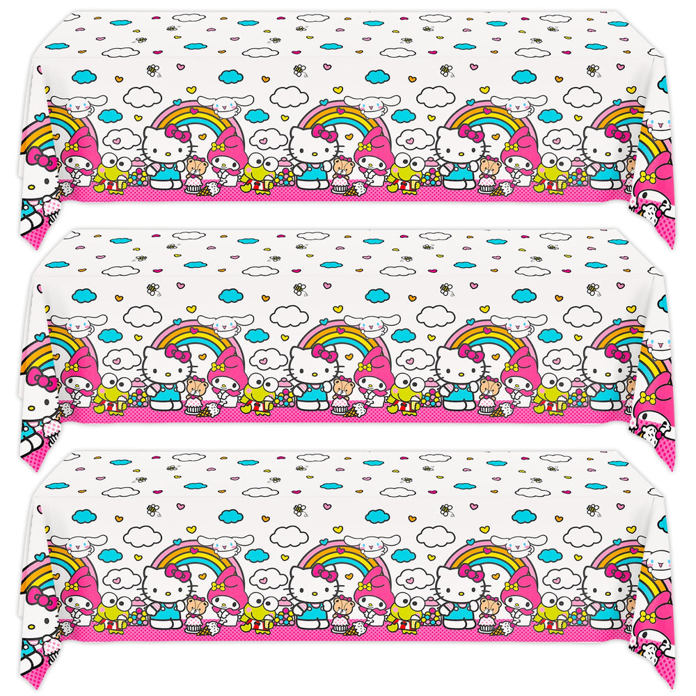 Unique Hello Kitty sticker included for quick party craft and favors