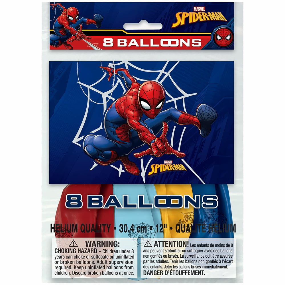 Easy-to-inflate latex balloons from Unique simplify quick party setup.