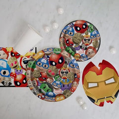 Unique Marvel Emoticon Masks inspire creative play and photos