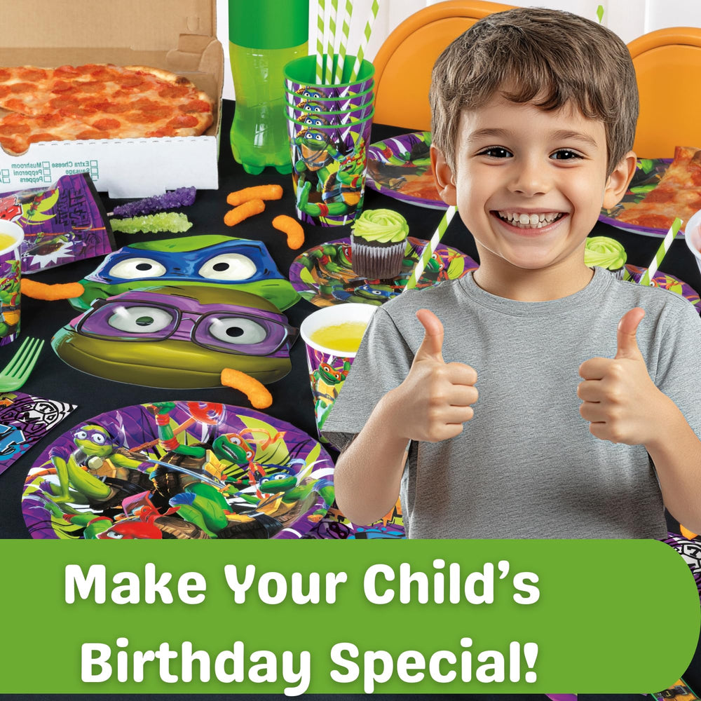 Unique Ninja Turtle masks ideal for party favors and décor coordination.