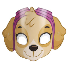 Unique Paw Patrol mask with elastic bands fits most kids securely.