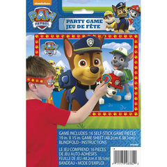 Unique Paw Patrol party game badge-pin activity for kids' birthday parties