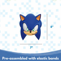Unique Sonic party masks design 06 official licensed fun for fans