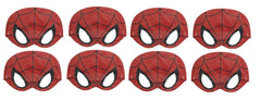 Unique Spiderman masks packaging closeup shows kid-friendly design for easy wear