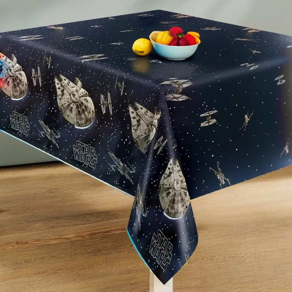 Unique Star Wars table cover durable and easy-clean surface for spills