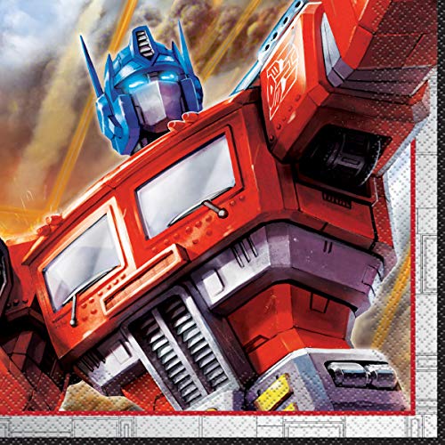 Unique Transformers table cover 54x84 inches protects surfaces and sets the scene.