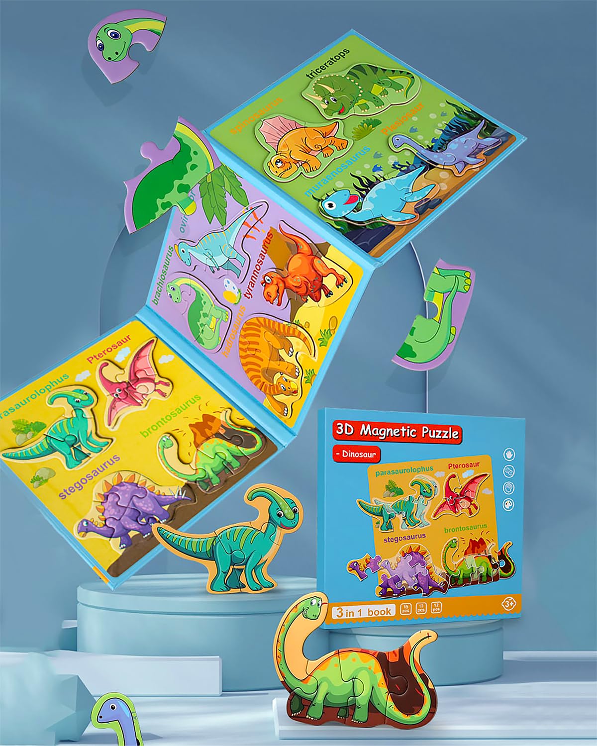 Unistylar educational puzzle toy fosters spatial reasoning and patience during playtime.