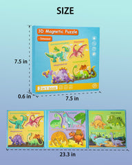 Unistylar safety-first puzzle is durable with strong magnets for active play.