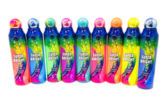 United Novelty bingo daubers set of 9 colors glow under blacklight for high-visibility bingo games.