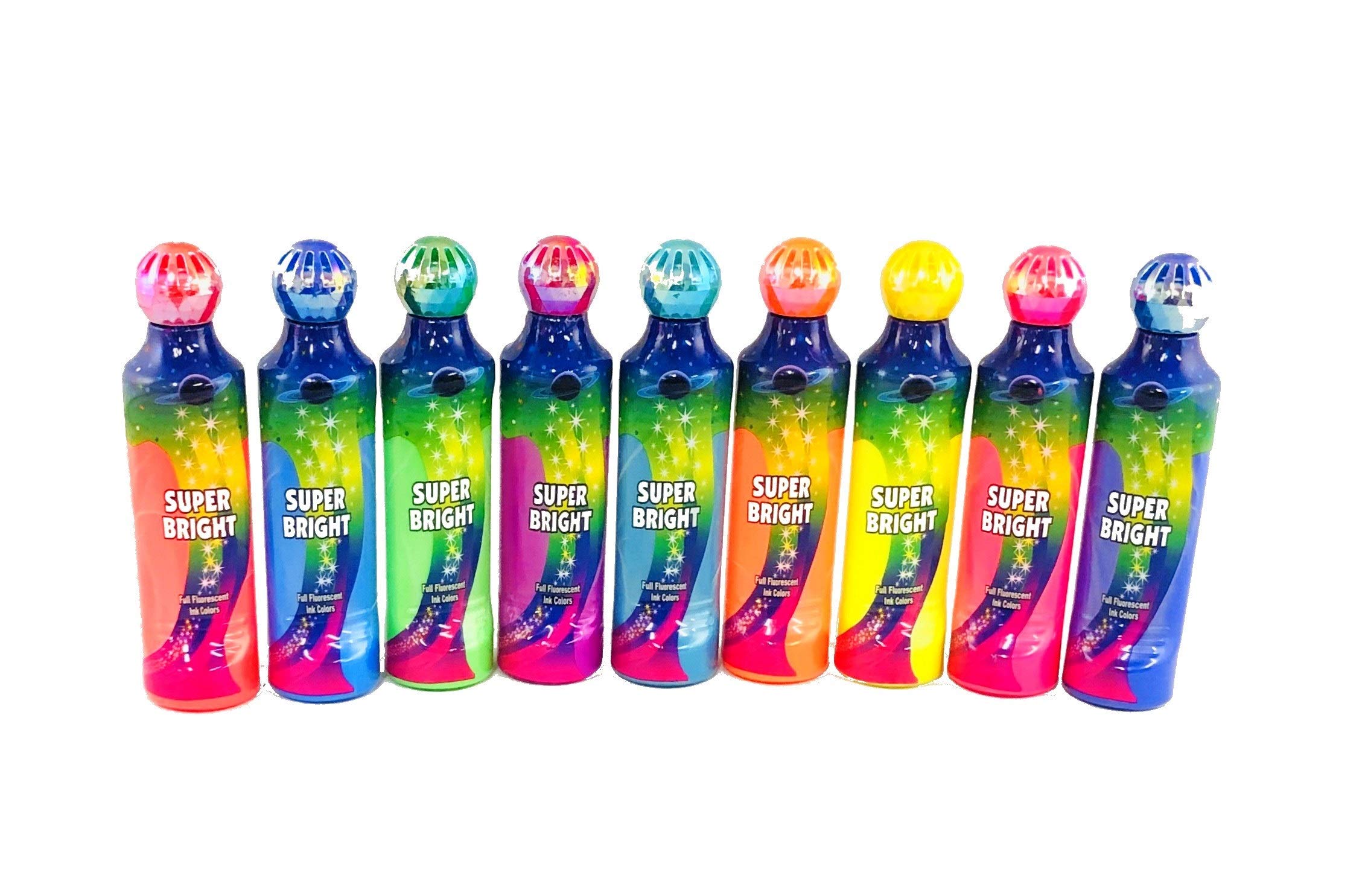 United Novelty mini bingo dauber set – vibrant fluorescent colors provide clear bingo marks