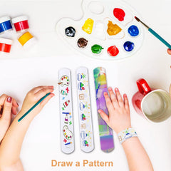 Uniticber adjustable wristband fits both children and adults comfortably.