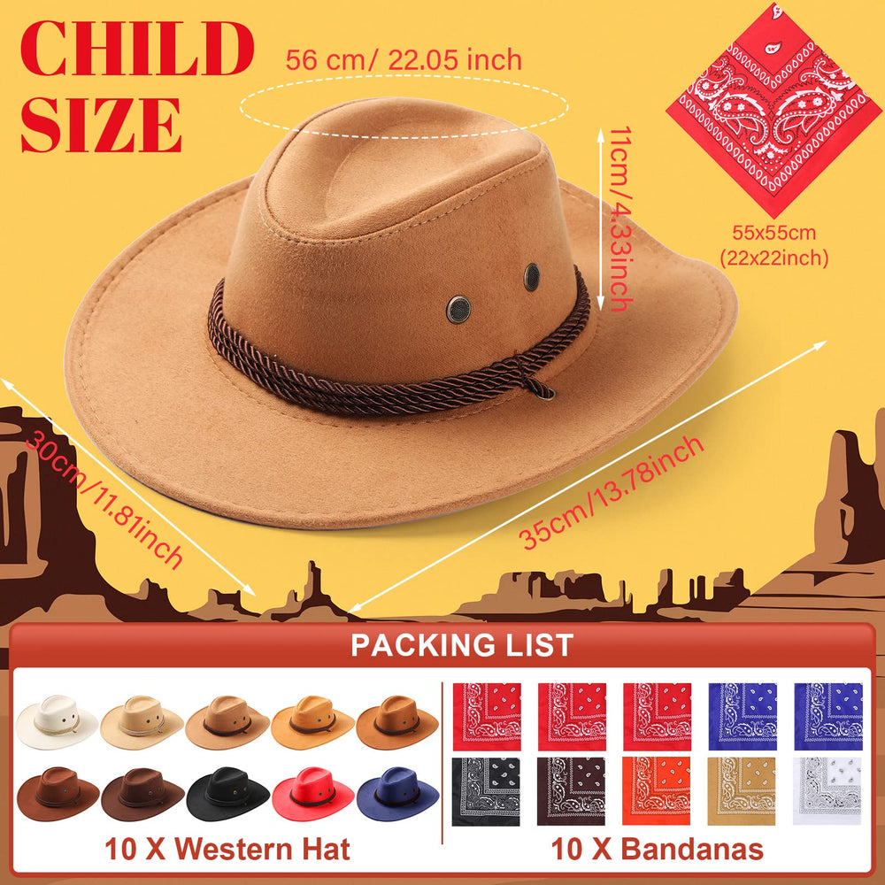 Unittype camel cowboy hat in denim suede close-up with secure fit