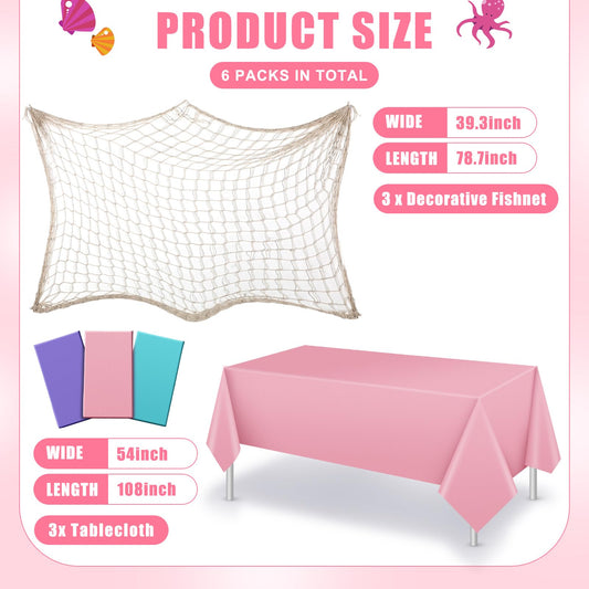 Unittype rectangle table cover 54x108 inches provides durable party protection.