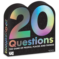 University Games 20 Questions game board set up for group play