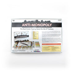 Monopolist pieces from Anti-Monopoly illustrating high-stakes tactics