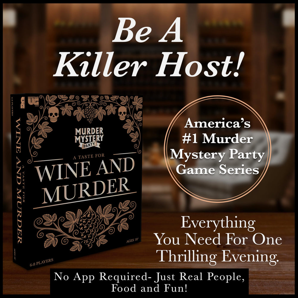 Crime scene clues from University Games sparking discussion and deduction