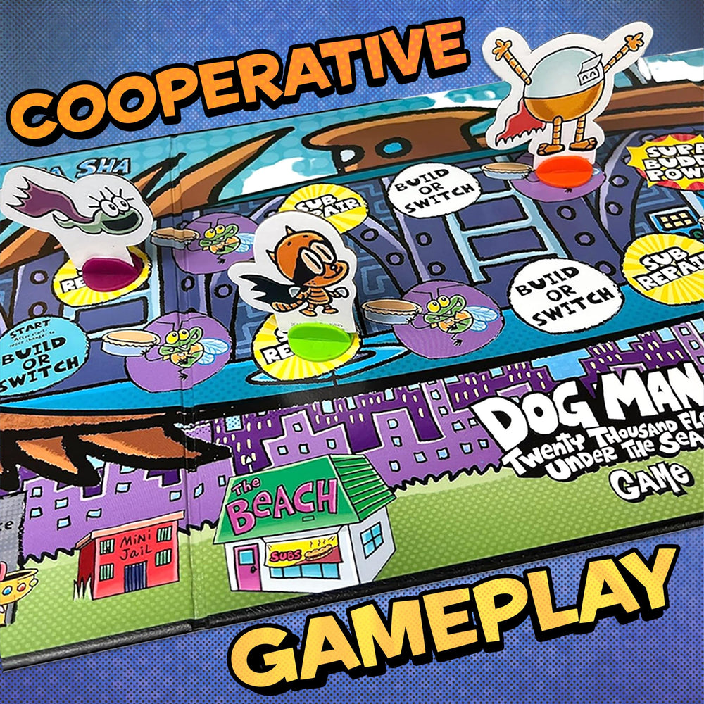 University Games Dog Man Twenty Thousand Fleas Under the Sea 80HD scene highlights cooperative planning.