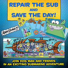 University Games Dog Man Twenty Thousand Fleas Under the Sea Cat Kid emphasizes teamwork and strategy.