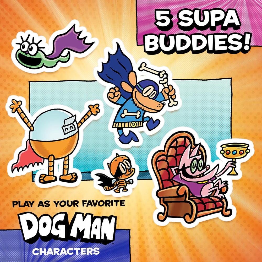University Games Dog Man Twenty Thousand Fleas Under the Sea Molly illustration supports playful collaboration.