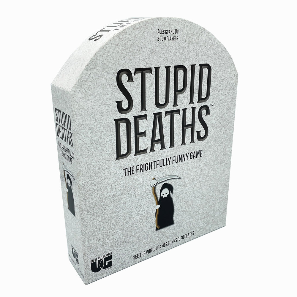 University Games Grim Reaper token enhances tension during the challenge to outsmart death.