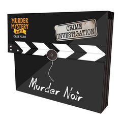 University Games Murder Noir case file cover for a thrilling game night