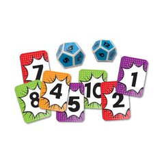 A child plays solo in Scholastic Math Match to build independent fluency.