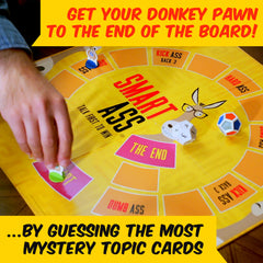 Front box design of University Games Smart Ass Trivia