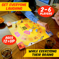 Complete contents set for University Games Smart Ass Trivia