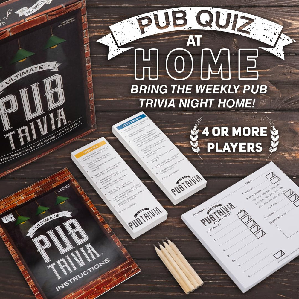 Family night with University Games Ultimate Pub Trivia welcomes all ages.