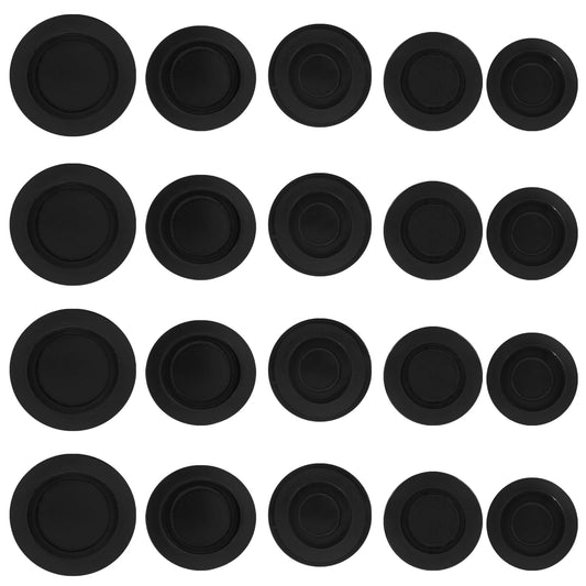 Unlorspy piggy bank hole plug round multipack seals holes securely to prevent spills.