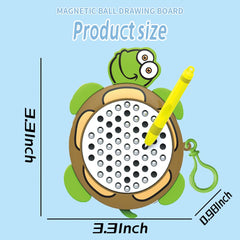 Unremittingly 1PCSTurtle magnetic stylus pen enables precise drawings on the go