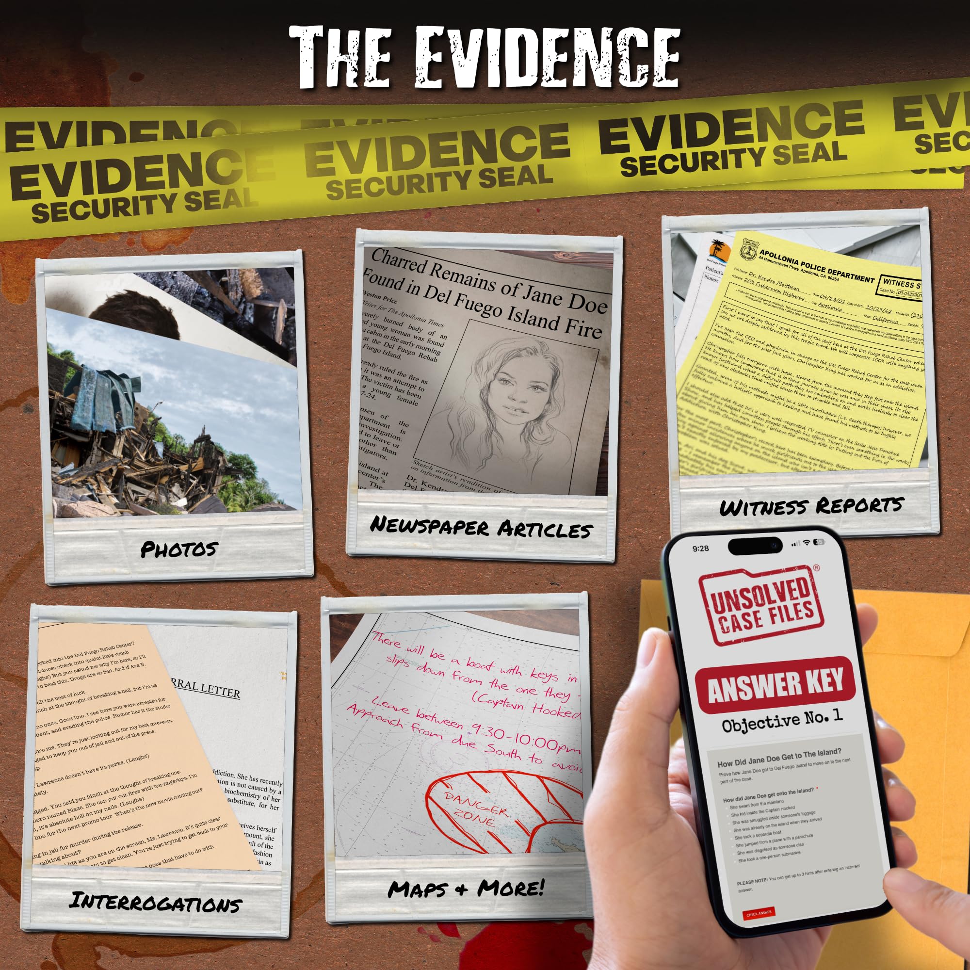 Unsolved Case Files: newspaper articles — historical context sparks new deductions.