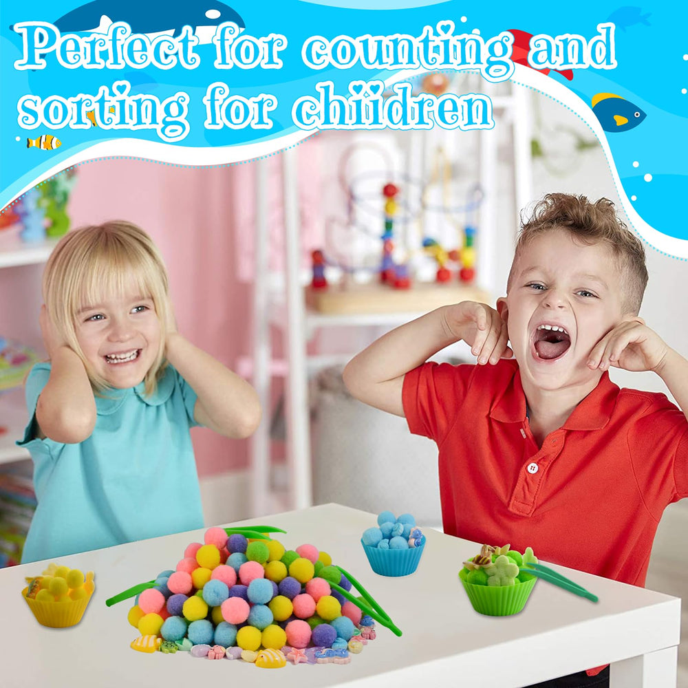 Unvola pearl shell accent aids sensory exploration and early classification.