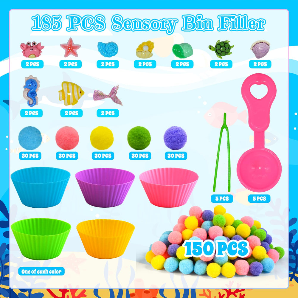 Unvola starfish sensory piece enhances tactile exploration and sorting skills.