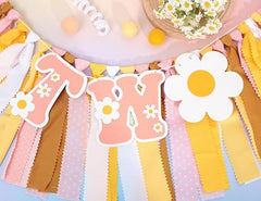 UOAOU Groovy Two banner can adorn doorways or walls for flexible styling.