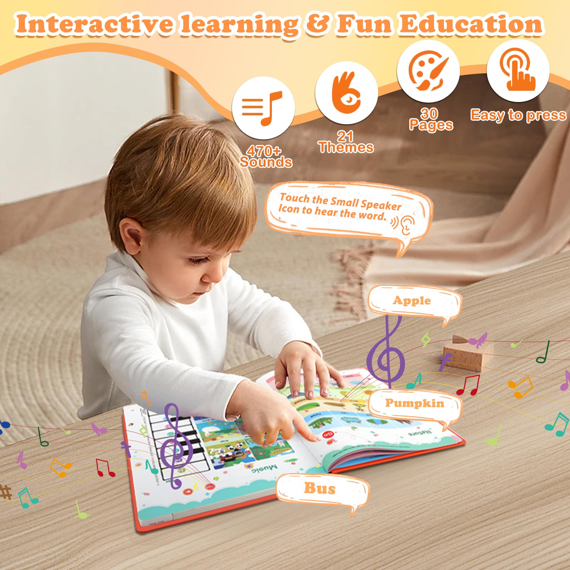 UOBODER Piano page introduces music concepts through simple songs and sounds.