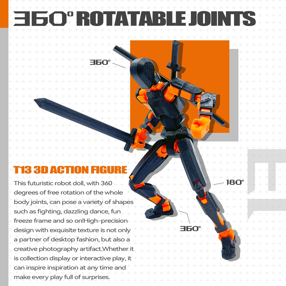Uodofy T13 accessories weapon pack offers varied play options and creative setups.