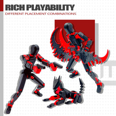 Uodofy T13 eco-friendly PETG figure for durable, long-lasting play.