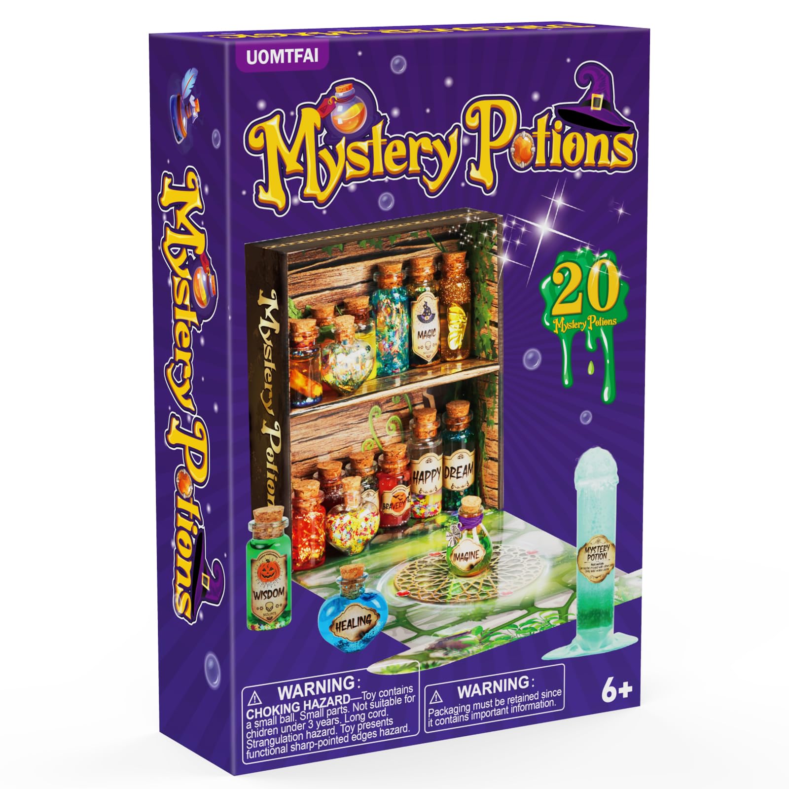 UOMTFAI recipe book guides kid friendly potion making