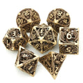 UONUOT hollow pattern DND dice set enhancing immersion at the table