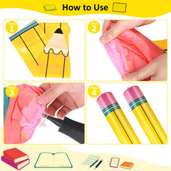 UooEA PVC leak-proof inflatable pencil demonstrating durable construction.